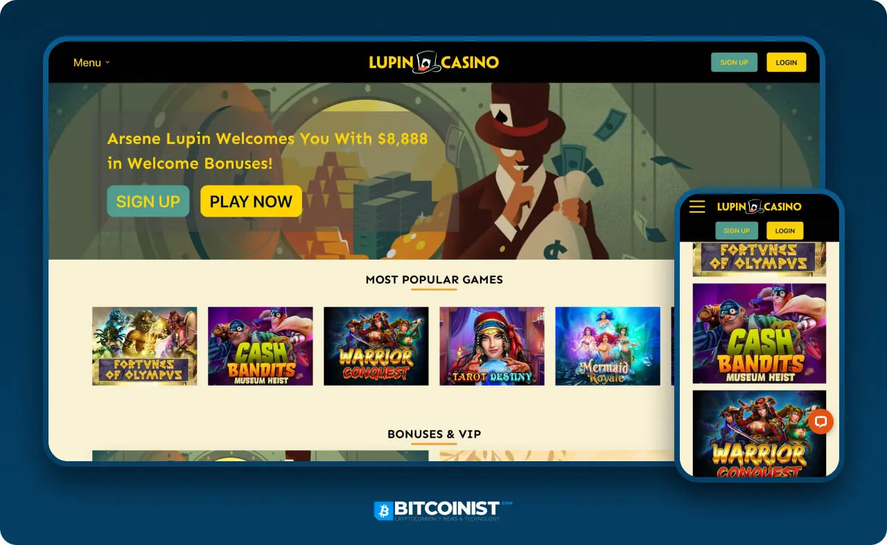 Lupin Casino Online